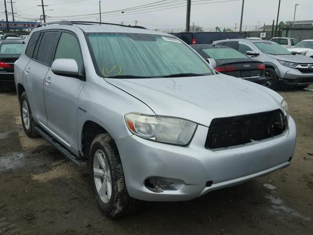 JTEEW41A482014403 - 2008 TOYOTA HIGHLANDER SILVER photo 1