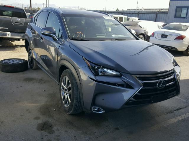 JTJYARBZ7G2042855 - 2016 LEXUS NX 200T GRAY photo 1