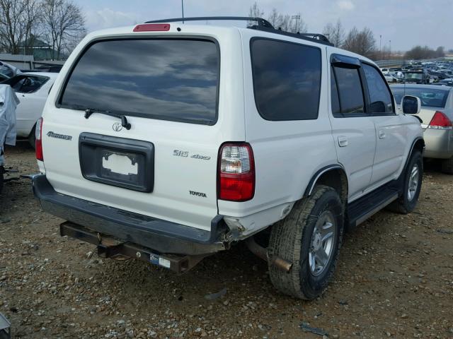 JT3HN86R310352147 - 2001 TOYOTA 4RUNNER SR WHITE photo 4