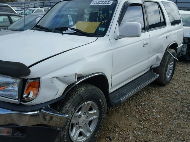 JT3HN86R310352147 - 2001 TOYOTA 4RUNNER SR WHITE photo 9