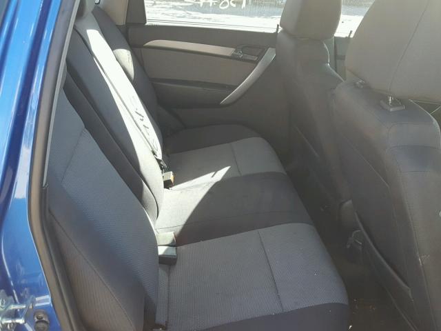 KL1TD66E29B306116 - 2009 CHEVROLET AVEO LS BLUE photo 6