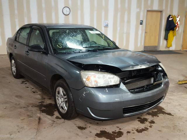 1G1ZS51F86F163768 - 2006 CHEVROLET MALIBU LS GRAY photo 1