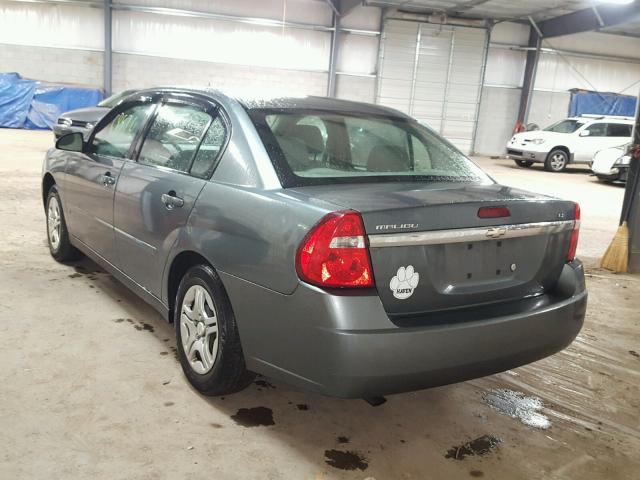 1G1ZS51F86F163768 - 2006 CHEVROLET MALIBU LS GRAY photo 3