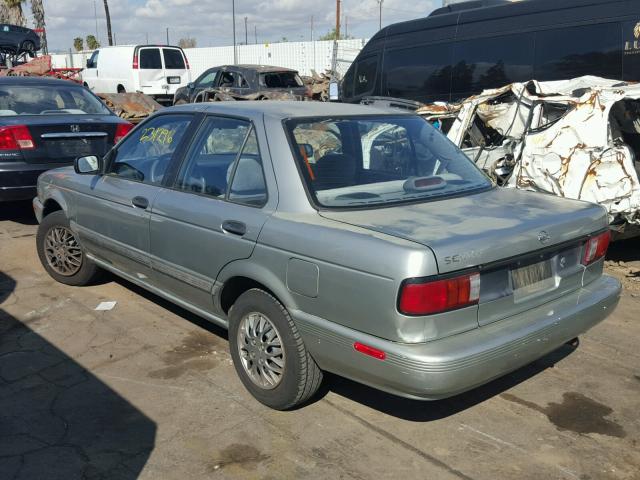 1N4EB31F8PC797486 - 1993 NISSAN SENTRA E GRAY photo 3