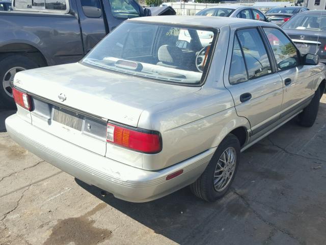 1N4EB31F8PC797486 - 1993 NISSAN SENTRA E GRAY photo 4