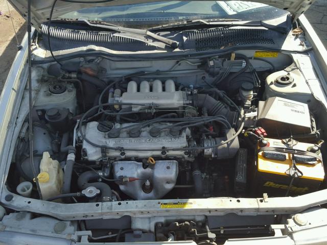 1N4EB31F8PC797486 - 1993 NISSAN SENTRA E GRAY photo 7