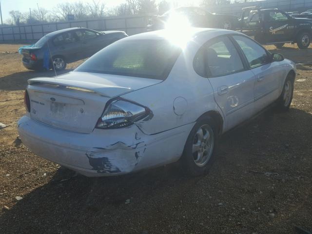 1FAFP55244A192705 - 2004 FORD TAURUS SES WHITE photo 4