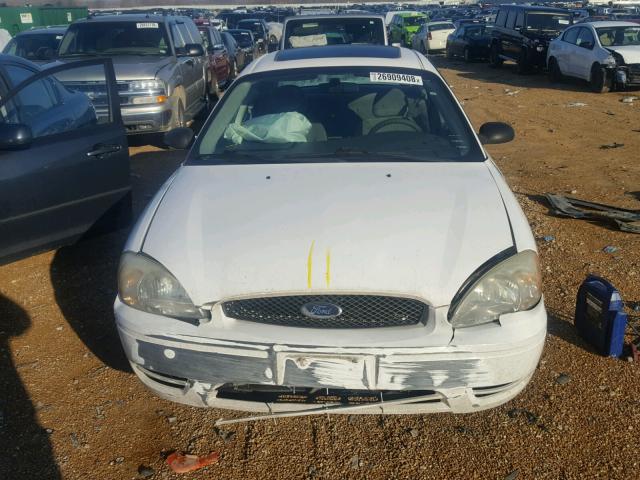 1FAFP55244A192705 - 2004 FORD TAURUS SES WHITE photo 9