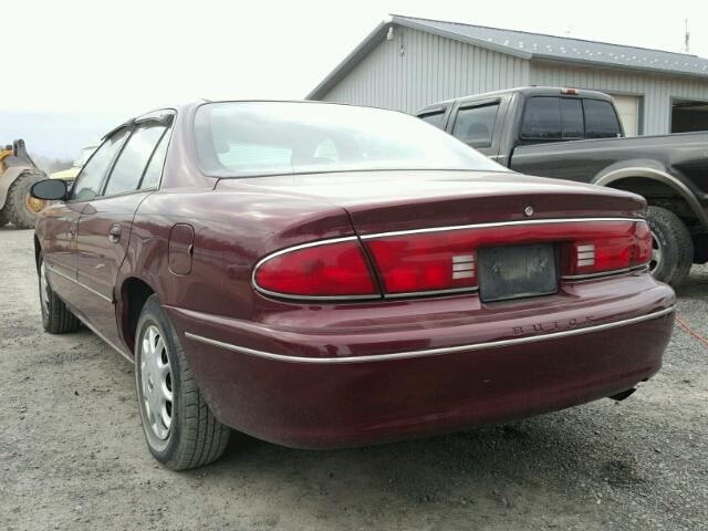 2G4WS52M9V1470908 - 1997 BUICK CENTURY CU BURGUNDY photo 3