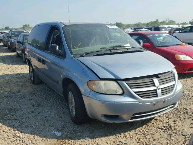 1D4GP24R45B279207 - 2005 DODGE GRAND CARA GRAY photo 1