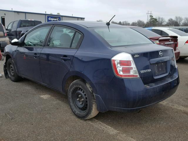 3N1AB61E68L753707 - 2008 NISSAN SENTRA 2.0 BLUE photo 3