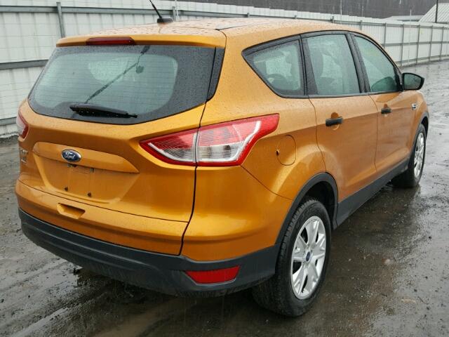 1FMCU0F77GUC04914 - 2016 FORD ESCAPE S ORANGE photo 4