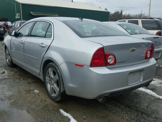 1G1ZD5E75BF304366 - 2011 CHEVROLET MALIBU 2LT SILVER photo 3