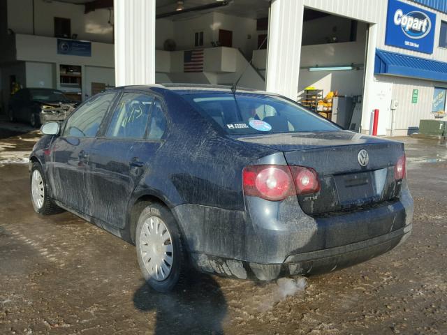 3VWJZ71K28M033820 - 2008 VOLKSWAGEN JETTA S BLUE photo 3