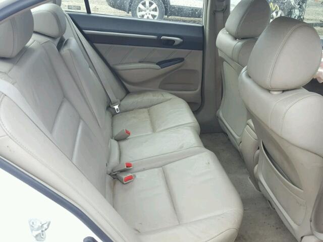 2HGFA16929H529706 - 2009 HONDA CIVIC EXL 白色 照片 6