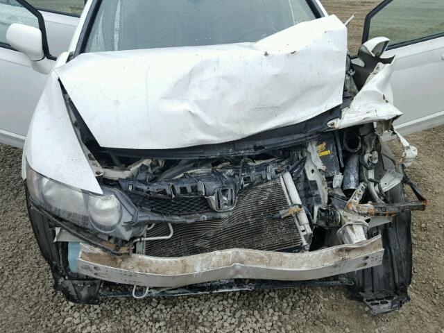 2HGFA16929H529706 - 2009 HONDA CIVIC EXL 白色 照片 7