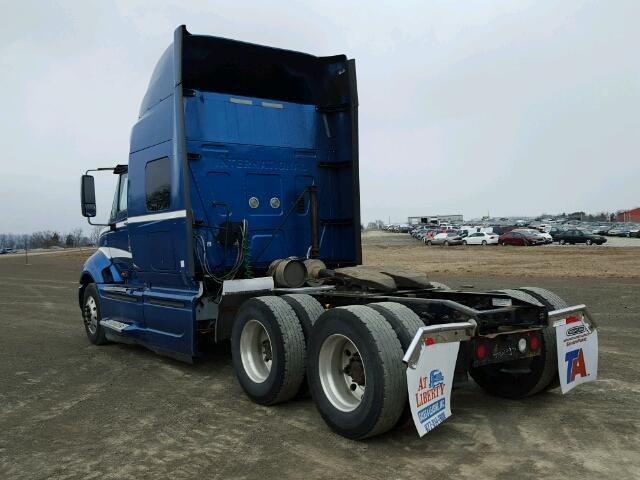 3HSDJSJR5BN422337 - 2011 INTERNATIONAL PROSTAR BLUE photo 3