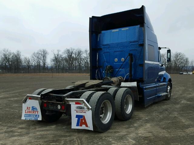 3HSDJSJR5BN422337 - 2011 INTERNATIONAL PROSTAR أزرق صورة 4
