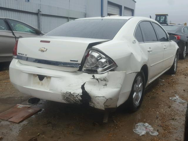 2G1WT58K879412471 - 2007 CHEVROLET IMPALA LT WHITE photo 4