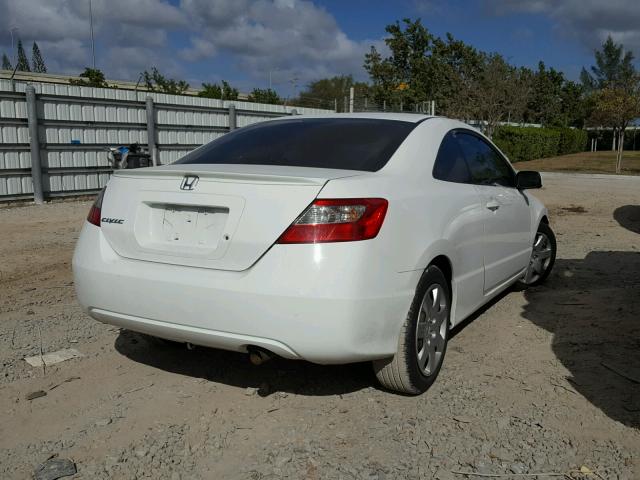 2HGFG1B64AH531651 - 2010 HONDA CIVIC LX WHITE photo 4