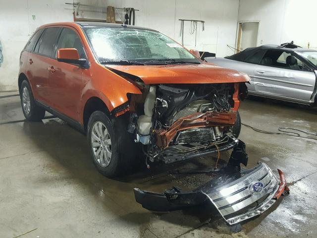 2FMDK49C97BA81200 - 2007 FORD EDGE SEL P ORANGE photo 1