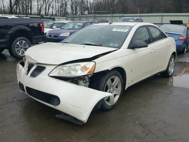 1G2ZG57B194140995 - 2009 PONTIAC G6 WHITE photo 2