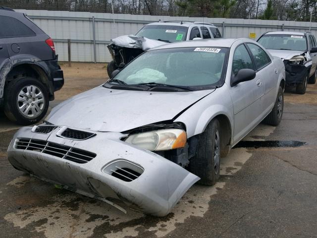 1B3EL46T46N267998 - 2006 DODGE STRATUS SX SILVER photo 2