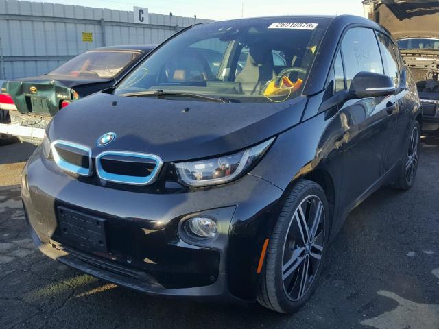 WBY1Z4C58GV505479 - 2016 BMW I3 REX BLACK photo 2