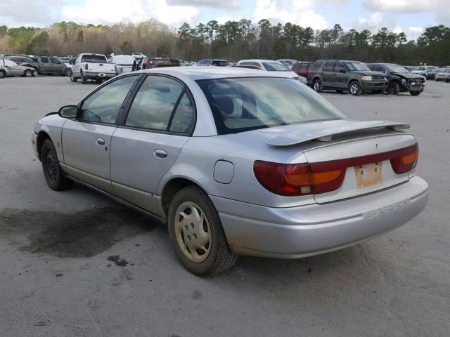 1G8ZK52772Z172186 - 2002 SATURN SL2 SILVER photo 3