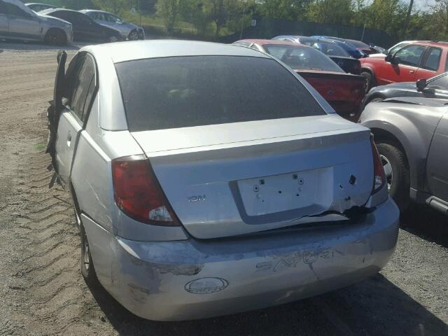 1G8AG52F83Z154271 - 2003 SATURN ION LEVEL SILVER photo 10
