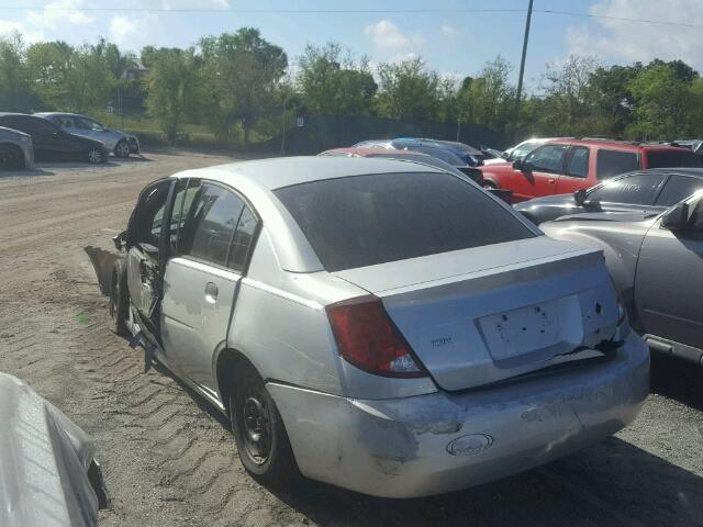 1G8AG52F83Z154271 - 2003 SATURN ION LEVEL SILVER photo 3