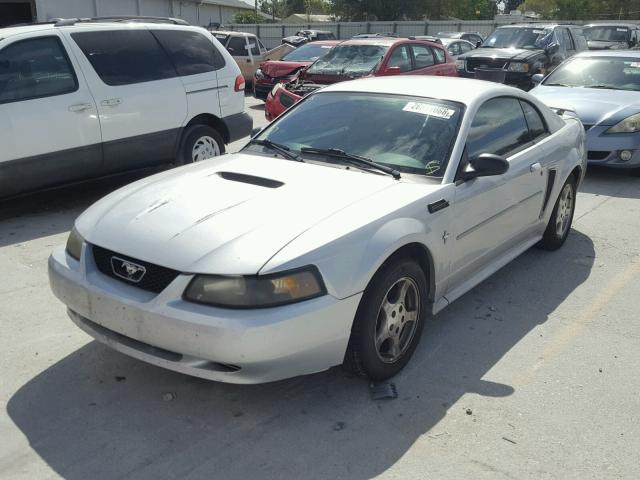 1FAFP40481F194264 - 2001 FORD MUSTANG SILVER photo 2