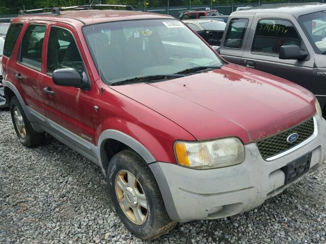 1FMYU04191KA99137 - 2001 FORD ESCAPE XLT RED photo 1