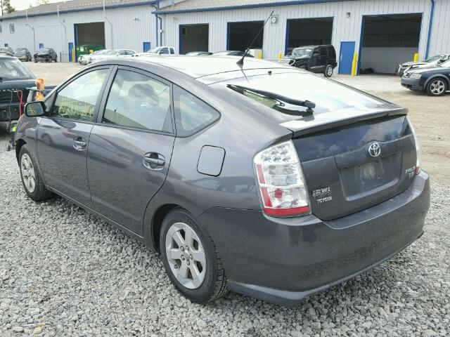 JTDKB20U873258941 - 2007 TOYOTA PRIUS GRAY photo 3