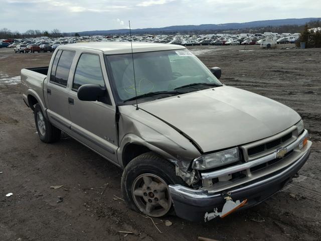 1GCDT13W01K221750 - 2001 CHEVROLET S TRUCK S1 BEIGE photo 1