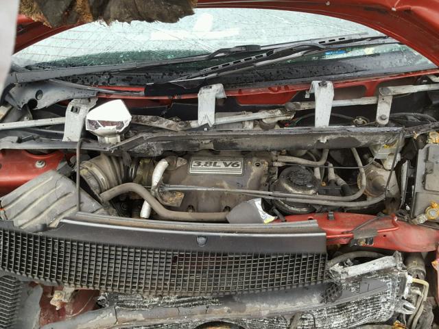 2D4GP44L46R700093 - 2006 DODGE GRAND CARA RED photo 7