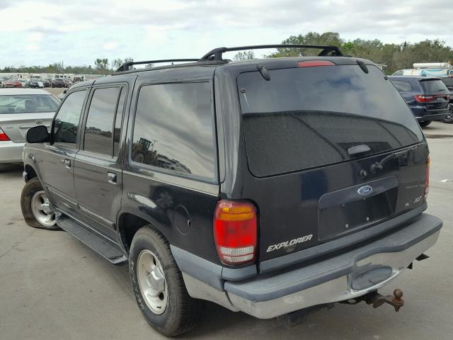 1FMZU32E2XUB55654 - 1999 FORD EXPLORER BLACK photo 3