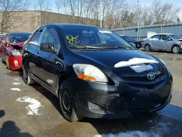 JTDBT923071179298 - 2007 TOYOTA YARIS BLACK photo 1