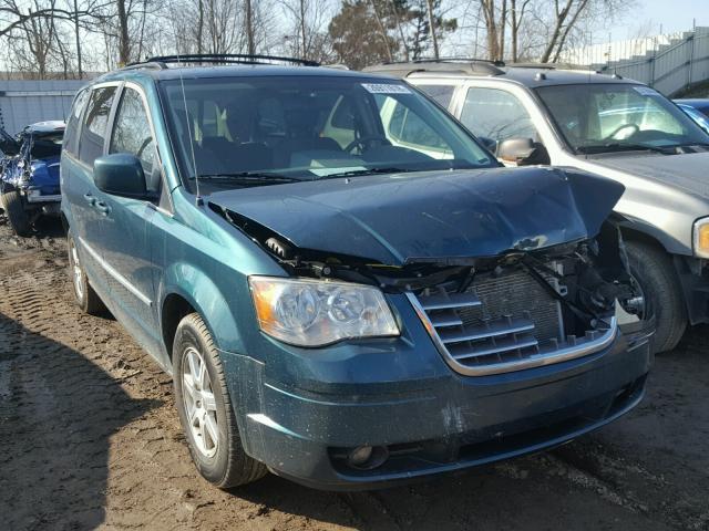 2A8HR54169R606634 - 2009 CHRYSLER TOWN & COU GREEN photo 1