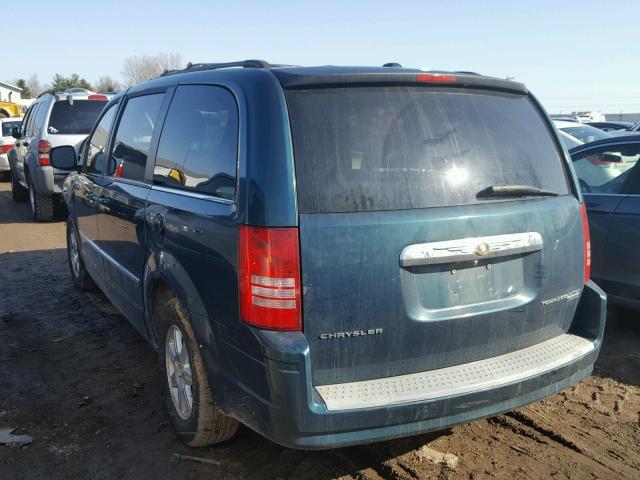 2A8HR54169R606634 - 2009 CHRYSLER TOWN & COU GREEN photo 3