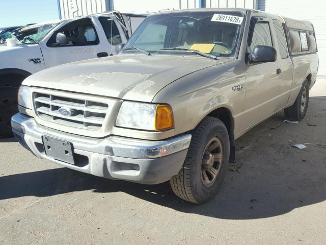 1FTYR14U21TA17894 - 2001 FORD RANGER SUP GOLD photo 2