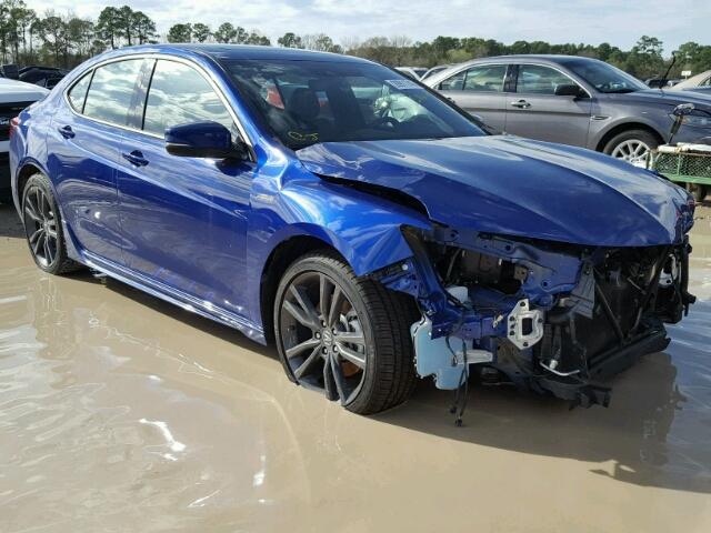 19UUB2F62JA005216 - 2018 ACURA TLX TECH+A Կապույտ լուսանկար 1