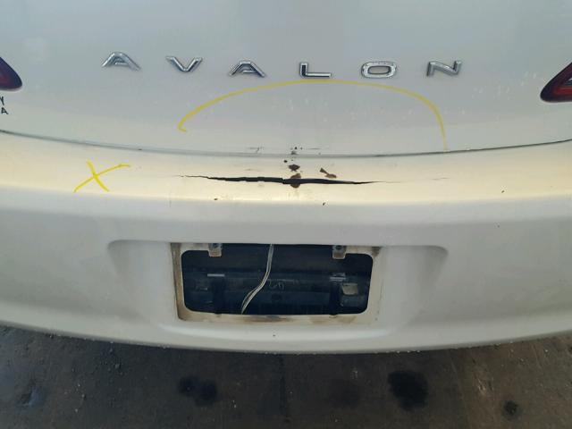 4T1BK36B68U297126 - 2008 TOYOTA AVALON XL WHITE photo 9