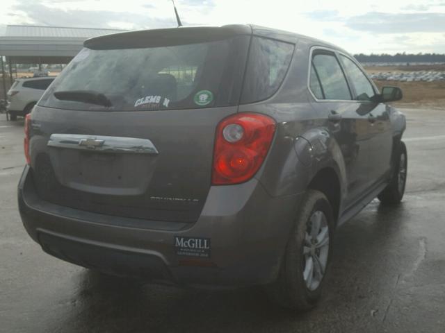 2CNALBEW6A6208361 - 2010 CHEVROLET EQUINOX LS SILVER photo 4