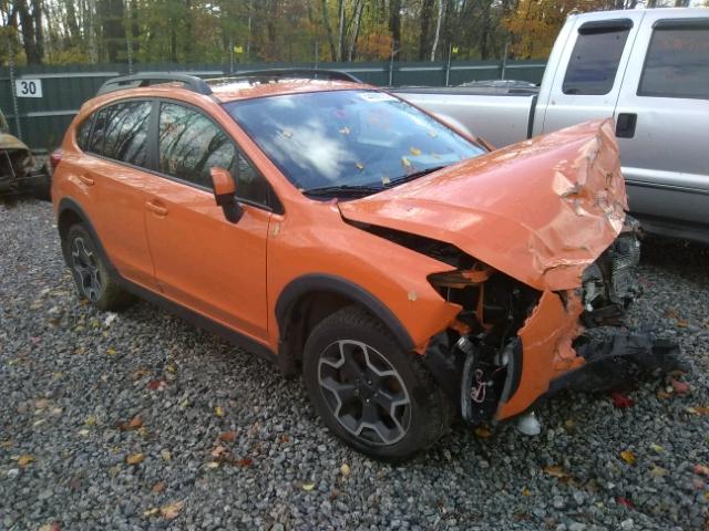 JF2GPAKC4E8345730 - 2014 SUBARU XV CROSSTR ORANGE photo 1