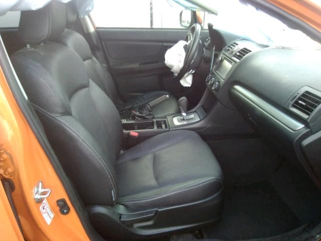 JF2GPAKC4E8345730 - 2014 SUBARU XV CROSSTR ORANGE photo 5