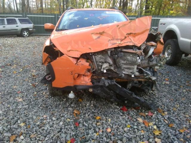 JF2GPAKC4E8345730 - 2014 SUBARU XV CROSSTR ORANGE photo 9