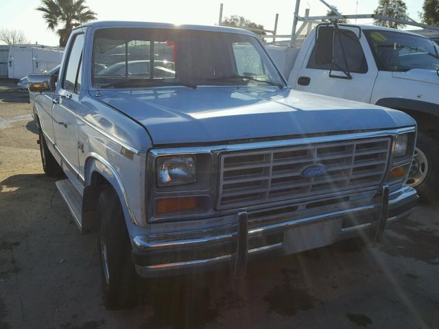 1FTCF15F4EPA02850 - 1984 FORD F150 ორფეროვანი ფოტო 1