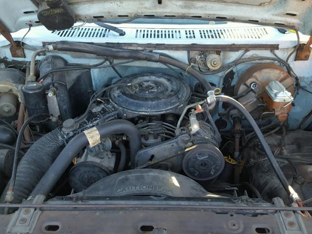 1FTCF15F4EPA02850 - 1984 FORD F150 ორფეროვანი ფოტო 7