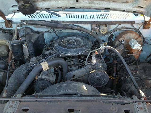 1FTCF15F4EPA02850 - 1984 FORD F150 TWO TONE photo 7